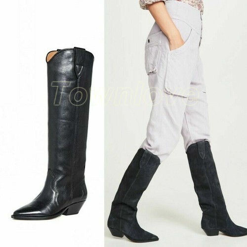 Europe women western suede - women's,